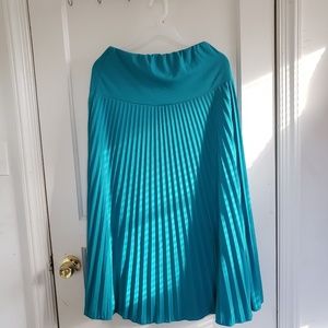 Teal Midi Skirt